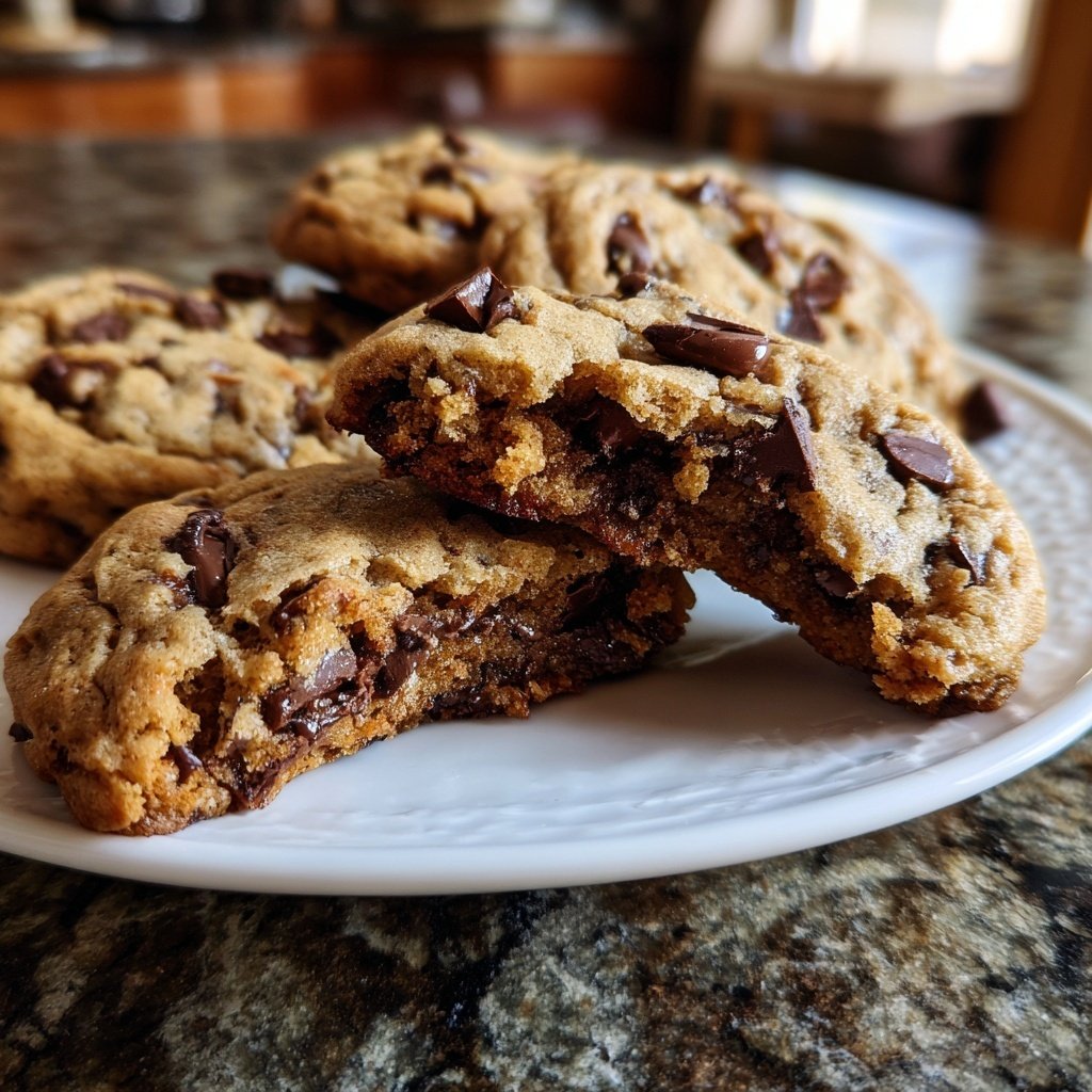 Soft & Chewy Dairy-free Chocolate Chip Cookies